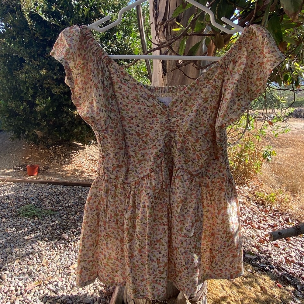 Flowy off the shoulder top
